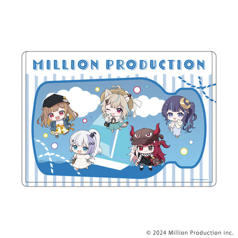 『Million Production』キャラクリアケース02/集合イラスト 夏デートver.(ミニキャライラスト)